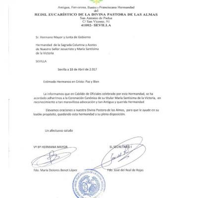 Hermandad De La Divina Pastora De Las Almas De Sevilla