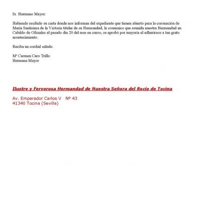 Hermandad De Ntra. Sra. Del Rocio De Tocina