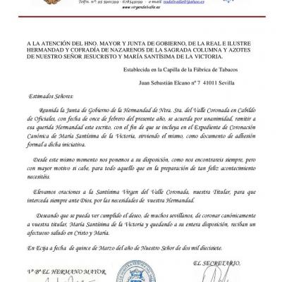 Hermandad De Ntra. Sra. Del Valle De Cija