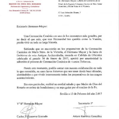 Hermandad Madre De Dios Del Rosario
