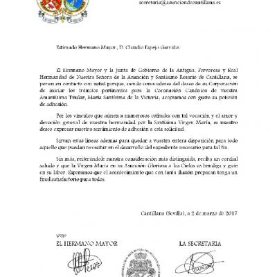 Hermandad Ntra. Sra De La Asuncin De Cantillana
