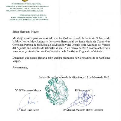 Hermandad Santa Mara Cuatrovitas Coronada De Bollullos De La Mitacion